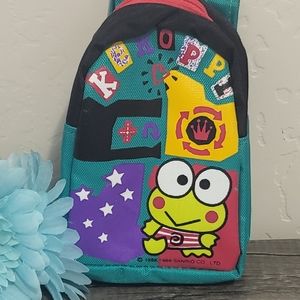 RARE VINTAGE 1996 Keroppi Mini Backpack Keychain CL